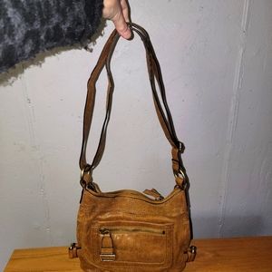 Tignanello Cross Body Bag ~ Brown Soft Leather